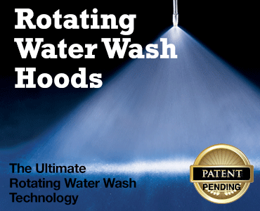 Rotating Water Wash Hoods