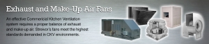 Exhaust and Make-Up Air Fans