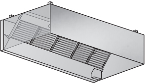 WCBD Wall Canopy Hood for Commercial Kitchen