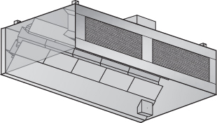 WCFS Wall Canopy Front Supply Hood