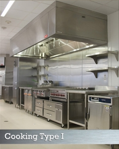 Cooking Type I Restaurant Hood