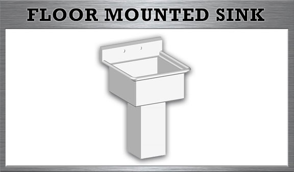 Floor Mounted Sink
