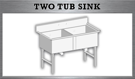 Two Tub Sink