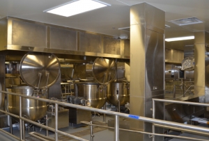 Commercial Kitchen Hood - Front Supply Air Hood