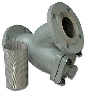 y-strainer-flanged Flanged Carbon Steel Y Strainer