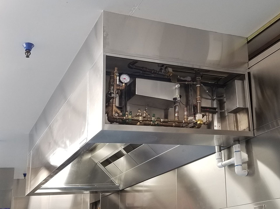 Self-Cleaning Rotating Water Wash Hoods (RWW)